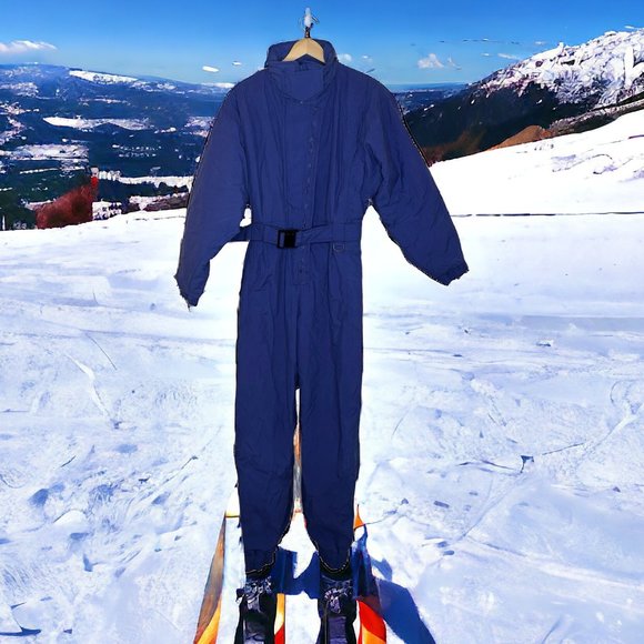 Eddie Bauer Jackets & Coats Vintage Eddie Bauer Ski Suit Womens Sz 6 Thinsulate Purple One